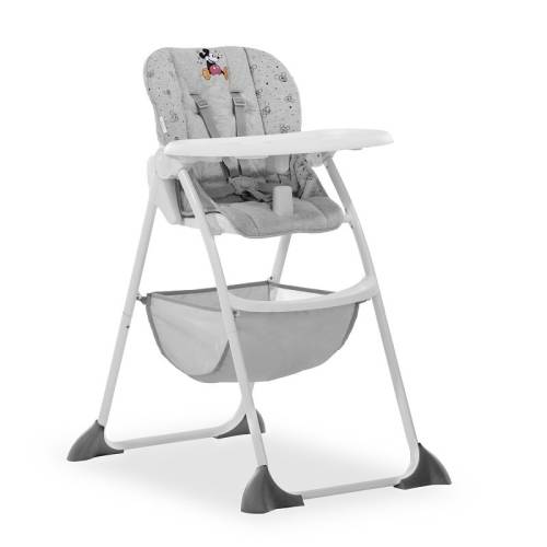Scaun de hranire pentru bebelusi - Sit N Fold - Hauck - Mickey Mouse Grey