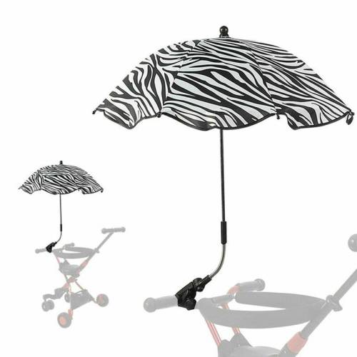 Bebumi - Umbrela pentru carucior - Imprimeu Zebra - 655cm