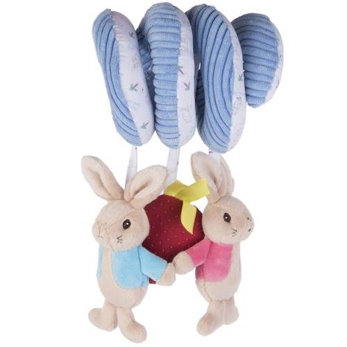 Rainbow designs - Spirala din plus pentru activitati Peter Rabbit & Flopsy Bunny - 26 cm