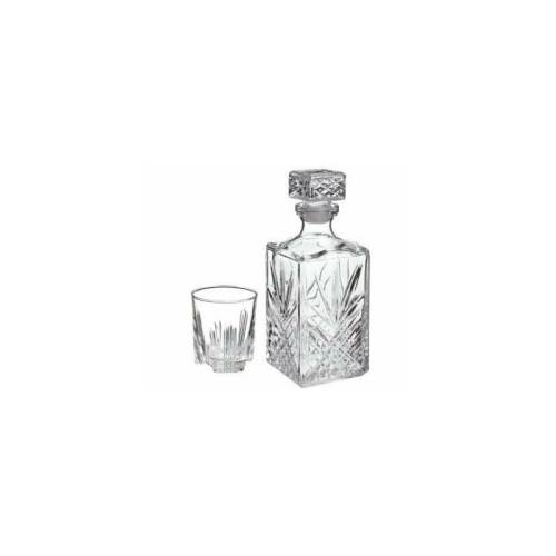 Bormioli - Set 7 piese - pahare si sticla pentru whisky - Selecta