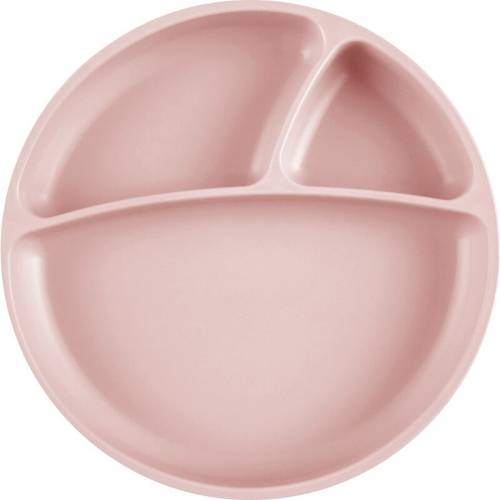 Minikoioi - Farfurie compartimentata - 100% Premium Silicone - Pinky Pink