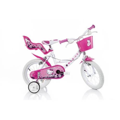 Dino Bikes - Bicicleta Hello Kitty 144R HK