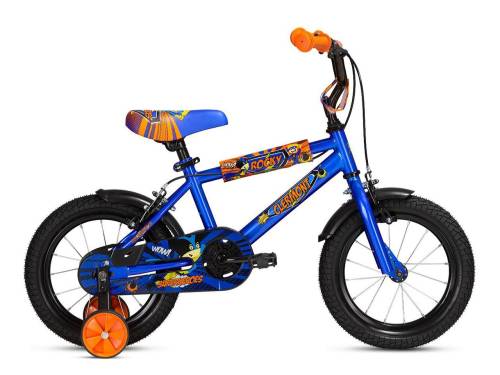 Bicicleta copii clermont rocky 14 -albastru