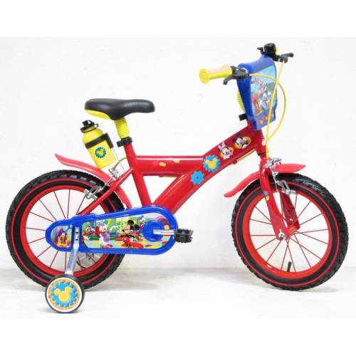 Denver - Bicicleta cu pedale - Mickey Mouse - 14 - Multicolor