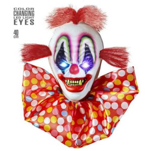 Decor clown horror ochi luminosi - marimea 128 cm