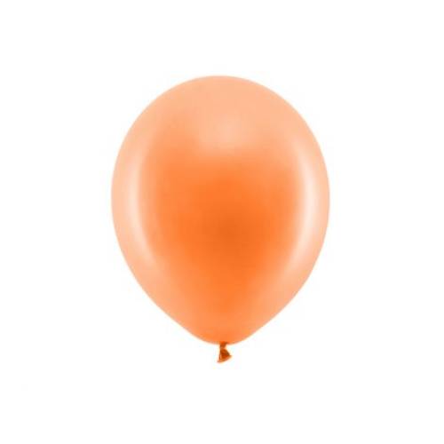 Baloane latex pastel portocaliu 30 cm 100 buc