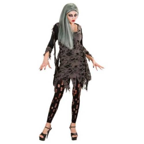 Costum zombie feminin sinistru