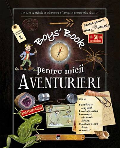 Boys‘ Book pentru micii aventurieri - Michele Lecreux