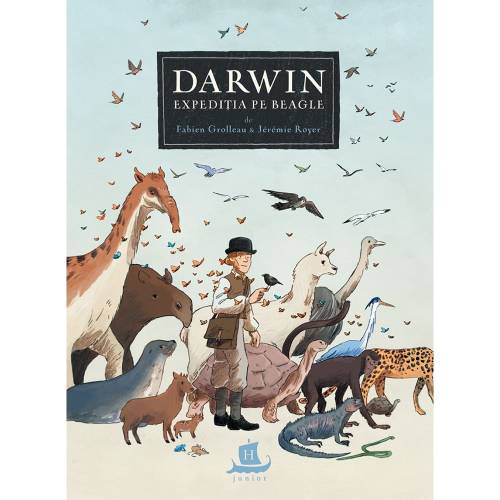 Carte Editura Humanitas - Darwin Expeditia pe Beagle - Fabien Grolleau