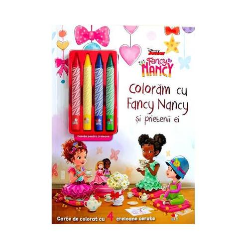 Carte Editura Litera - Coloram cu Fancy Nancy si prietenii ei
