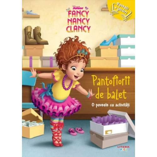 Disney Junior Fancy Nancy Clancy - Pantofiorii de balet