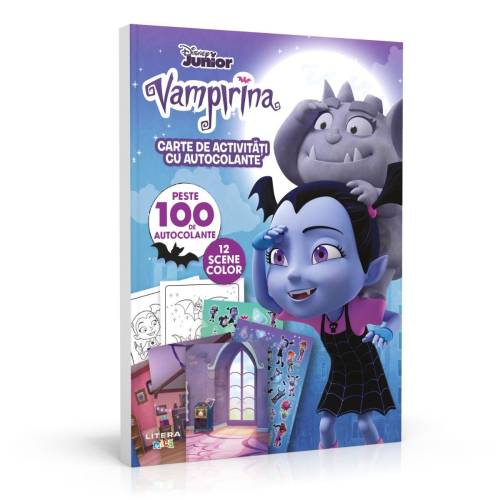 Disney Junior: Vampirina - Carte de activitati si autocolante
