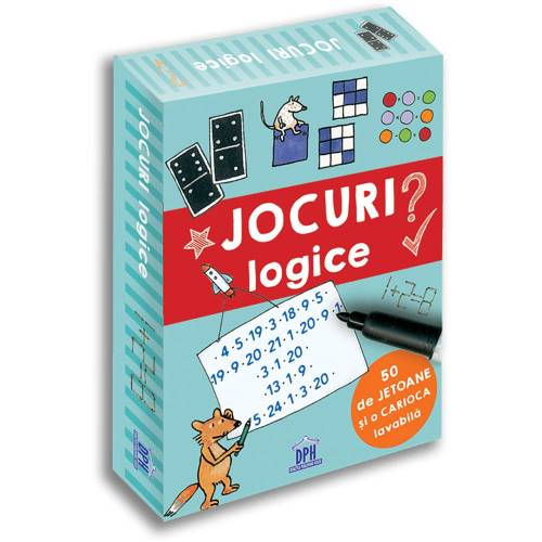 Editura DPH - Jocuri logice - 50 de jetoane