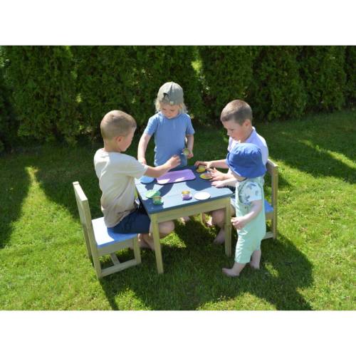 Set masa si scaune de gradina pentru copii (t4) - wendi toys