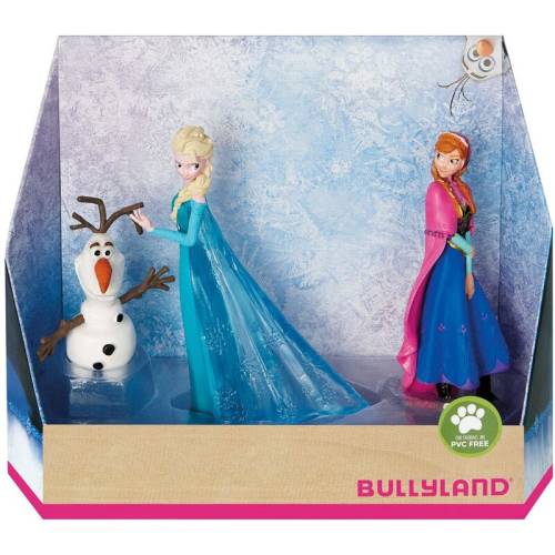 Bullyland - Set figurine Elsa - Anna si Olaf Disney Frozen