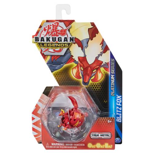 Figurina Platinum Bakugan Legends - Blitz Fox - 20140305