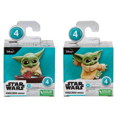 Set 2 figurine Baby Yoda - Star Wars - Mandalorian Grogu - Bounty Collection F5860 F5856