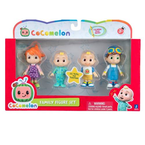 Set 4 figurine CoComelon - Family Set