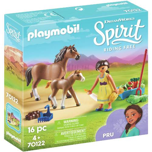 Set de Constructie Playmobil Pru cu Calut si Manz - Spirit