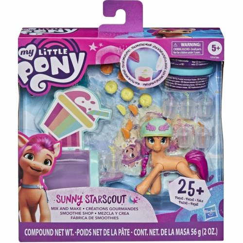 Set figurina cu accesorii - My Little Pony - Scene Stralucitoare cu Sunny - F2934