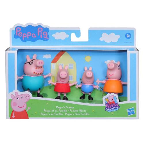 Set figurine Peppa Pig - Familia lui Peppa Pig - F21905L01