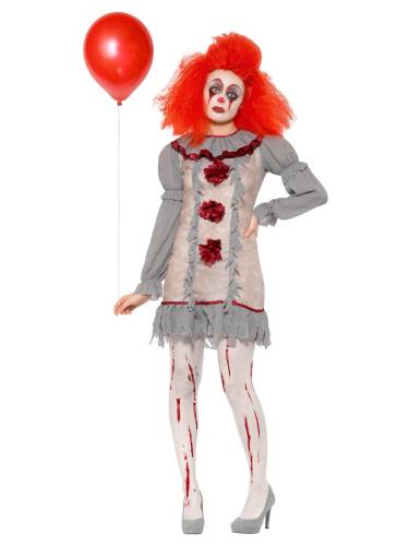Costum clown vintage dama marimea m