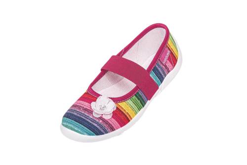 Pantofi cu interior de bumbac pentru fetite vi-gga-mi ilona ornament mar 27