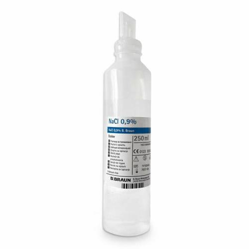 Braun - Ser fiziologic NaCl 09% - solutie sterila pentru irigare - 250 ml