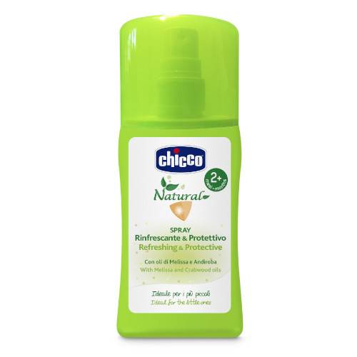 Spray Revigorant Chicco pentru Protectie Naturala cu ulei din Melissa si Andiroba 100 ml