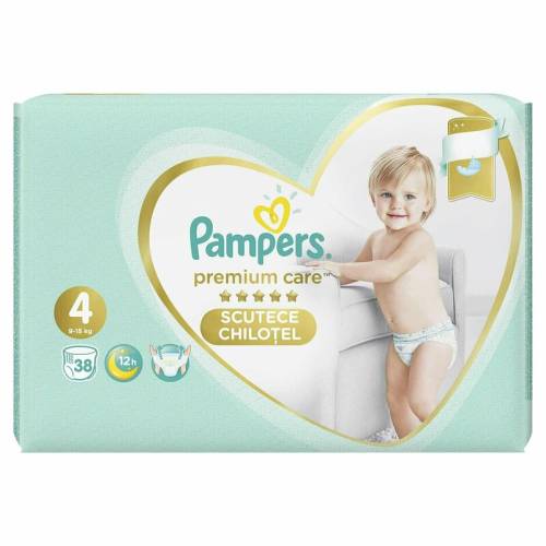 Pampers - Scutece Premium Care Pants 4 - Value Pack - 38 buc