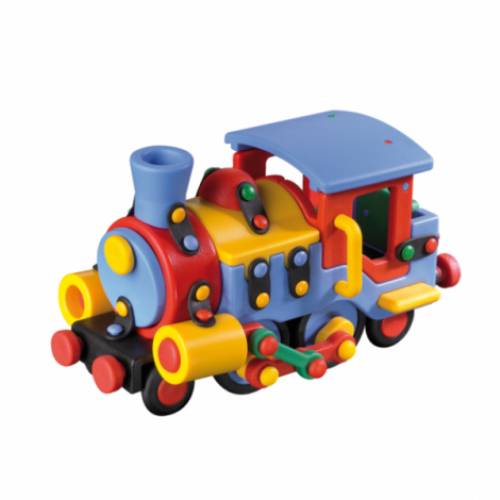 Jucarie de construit mic-o-mic 3D Locomotiva 089027 - 191 cm