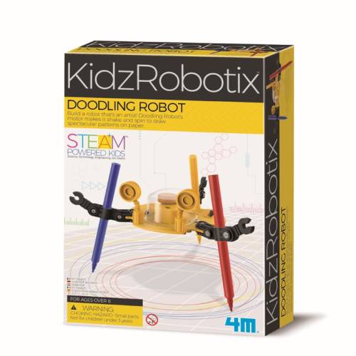 Kit constructie robot - doodling robot - kidz robotix