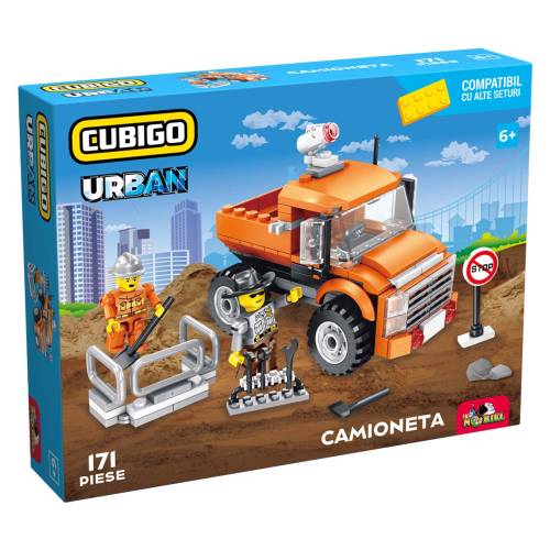 Set de constructie - Cubigo Urban - Camioneta - 171 piese