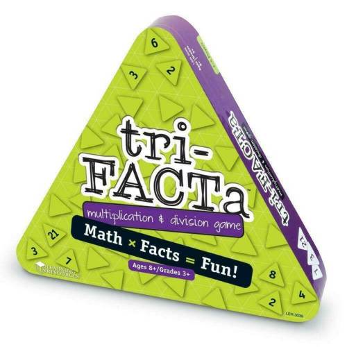 Learning Resources - Joc matematic tri-Facta - Inmultiri si impartiri