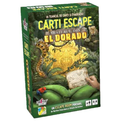 Carti Escape Misterul din Eldorado - dV GIOCHI