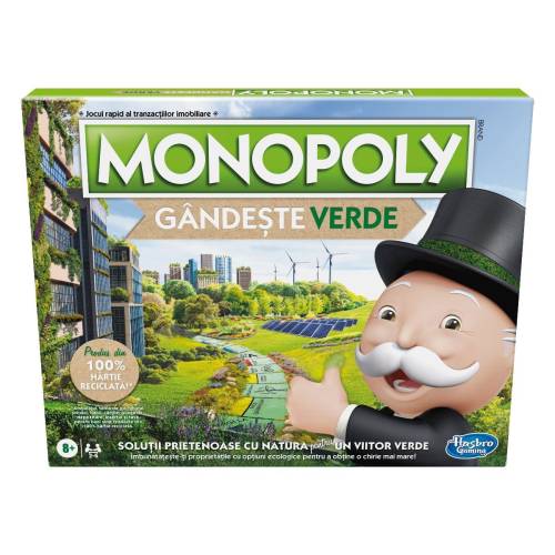 Joc Monopoly - Gandeste verde