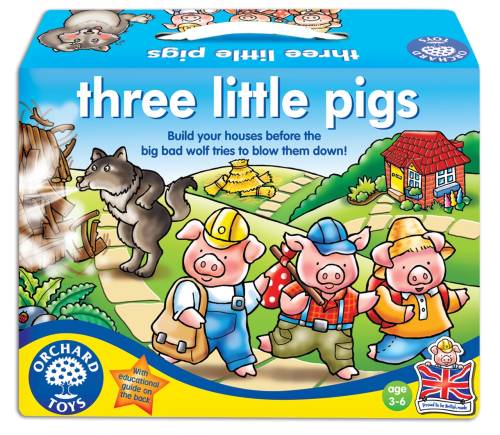 Joc De Societate Cei Trei Purcelusi Three Little Pigs