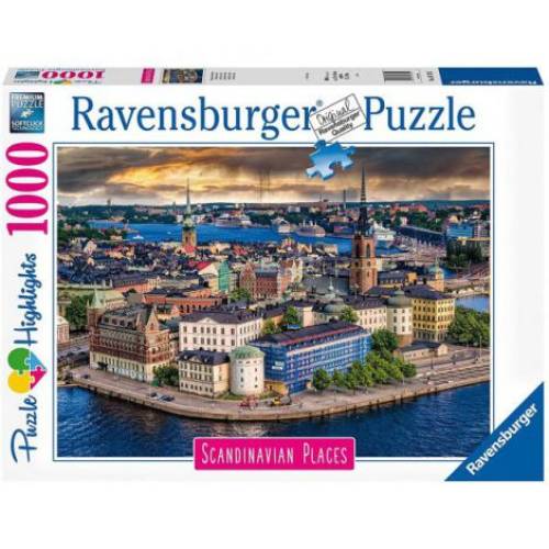 Puzzle stockholm suedia - 1000 piese 16742 Ravensburger