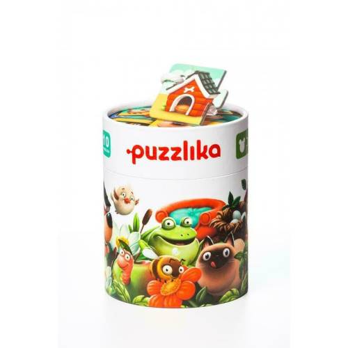 Cubika - Puzzle animale Casuta animalelor Puzzle Copii - piese 20