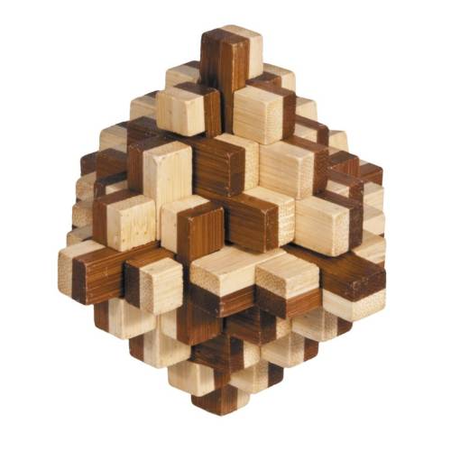 Fridolin - Joc logic IQ din lemn bambus 3D Iceberg
