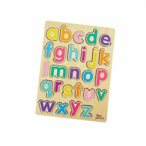 Jumini - Puzzle din lemn Alfabet Puzzle Copii - 26 piese