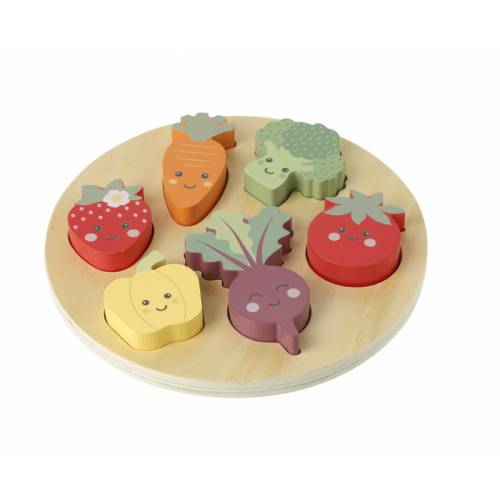 Puzzle legume si fructe - Orange Tree Toys
