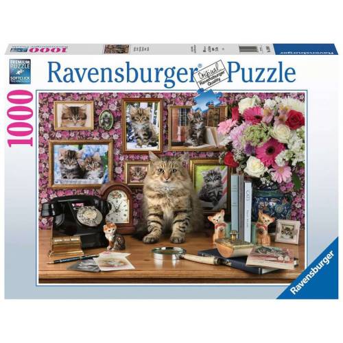 Ravensburger - Puzzle animale Pisicuta draguta - Puzzle Copii - piese 1000
