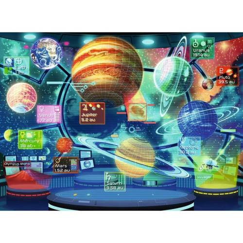 Ravensburger - Puzzle educativ Holograma planetelor Puzzle Copii - piese 300