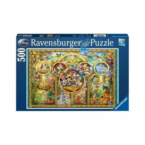 Ravensburger - PUZZLE FAMILIA DISNEY - 500 PIESE