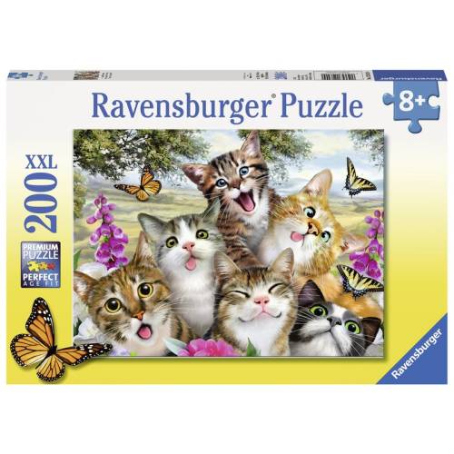 Ravensburger - Puzzle Pisicute amuzante - 200 piese