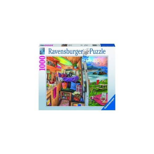 Ravensburger - PUZZLE PRIVELISTE DIN RULOTA - 1000 PIESE