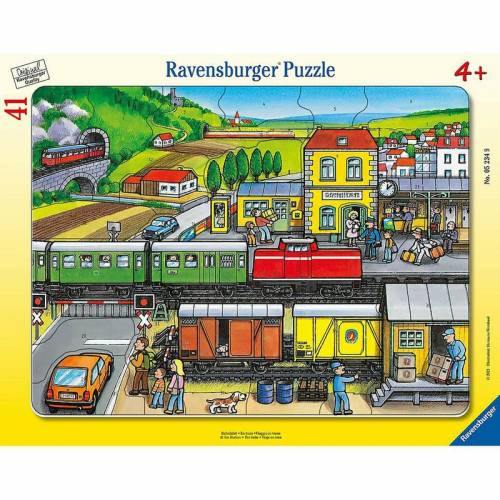Ravensburger - Puzzle Tip Rama Calatoria Cu Trenul - 41 Piese
