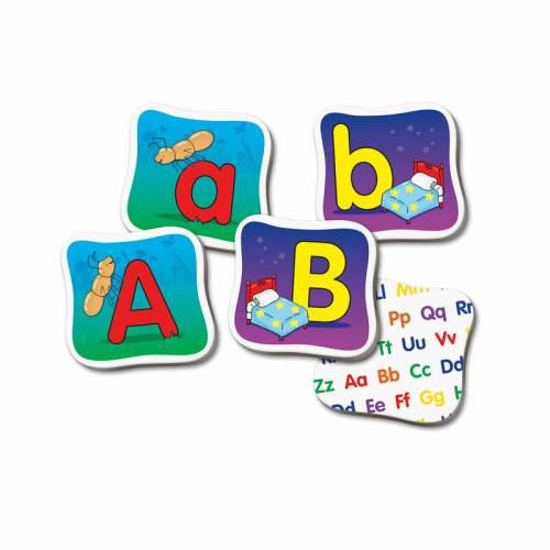 THE LEARNING JOURNEY - Puzzle educativ Sa memoram alfabetul Puzzle Copii - piese 52