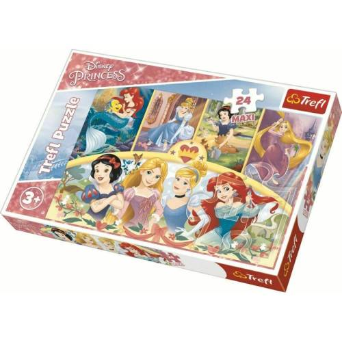 Trefl - Puzzle personaje Amintiri magice - Puzzle Copii - Maxi - piese 24 - Multicolor